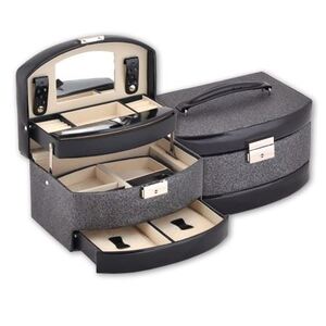 Кутия за бижута Black&silver New Wish Studio Кутия за бижута Black&silver New Wish Studio