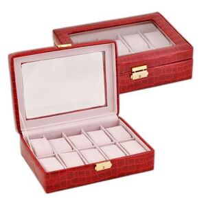 Кутия за часовници червена New Wish Studio Кутия за часовници червена New Wish Studio