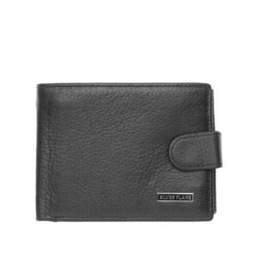 Комплект химикал ключодържател и мъжки портфейл SILVER FLAME