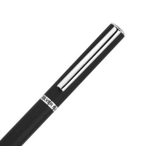 Комплект мъжки портфейл и химикал SILVER FLAME