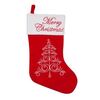 Коледен чорап с елха 25 х 36 см-megahome.bg