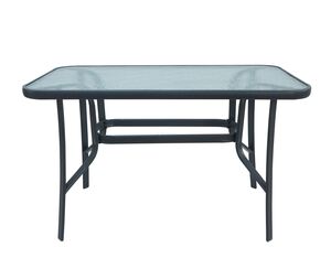 Градинска маса стъкло 120 х 70 х 70 см SC-094