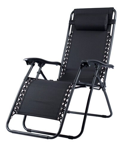 Шезлонг с възглавничка и подлакътници DeHome ZRL009