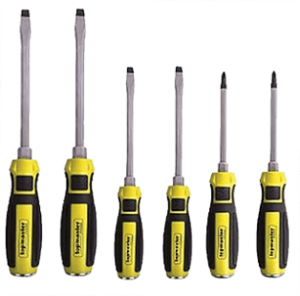 Отвертки комплект 6 броя с шестограм Topmaster