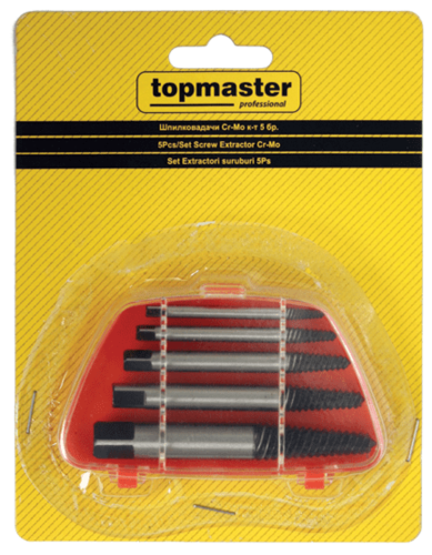 Екстрактор комплект 5 броя Topmaster