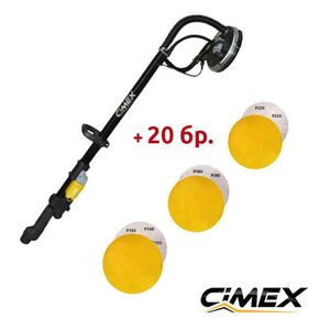Жираф за шлайфане на стени и тавани CIMEX + ПОДАРЪК 20 шкурки Жираф за шлайфане на стени и тавани CIMEX + ПОДАРЪК 20 шкурки