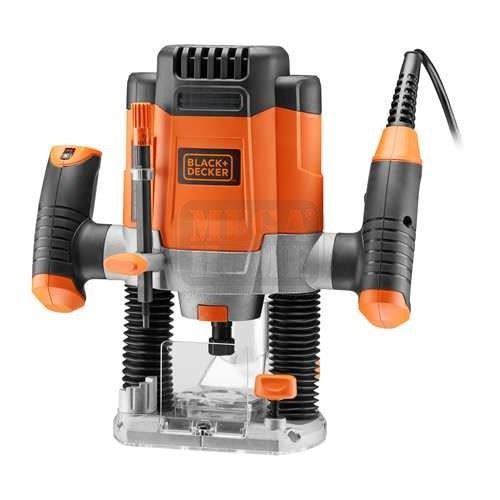 Електрическата фреза Black&amp;amp;amp;amp;Decker KW1200ЕКА с 6 фрезера и куфар