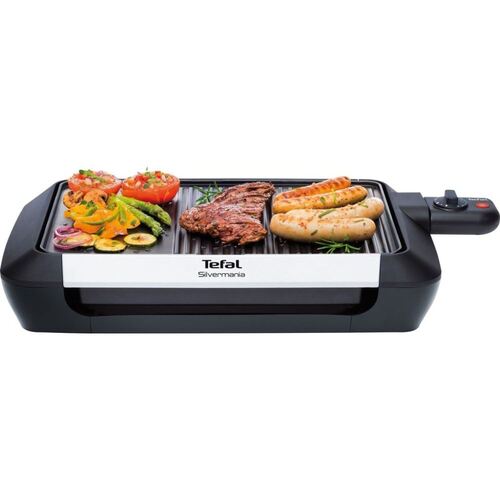 Барбекю Tefal CB671816 Plancha Valencia Silvermania 1600 W