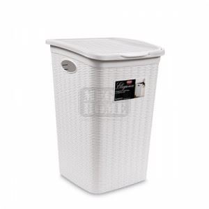 Кош за мръсно пране Elegance, бял, 50 L Кош за мръсно пране Elegance, бял, 50 L
