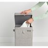 Сгъваема кутия за пране Brabantia Linn, 35L, Сив-megahome.bg