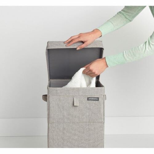 Сгъваема кутия за пране Brabantia Linn, 35L, Сив