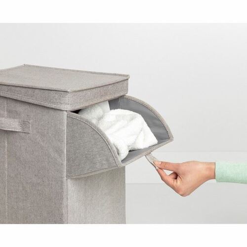 Сгъваема кутия за пране Brabantia Linn, 35L, Сив