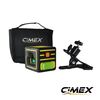 Лазерен нивелир (зелен лъч) и кръстосани линии CIMEX CUBE GREEN-megahome.bg