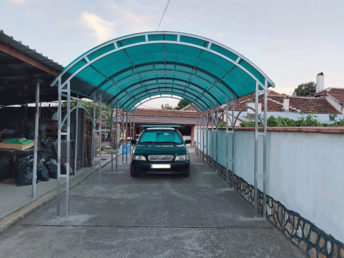 Автомобилен навес Primaterra Berlina 2.95 х 4 х 2.65 м