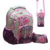 Ученическа раница с несесер и чантa за бутилка Glossy Bird-megahome.bg