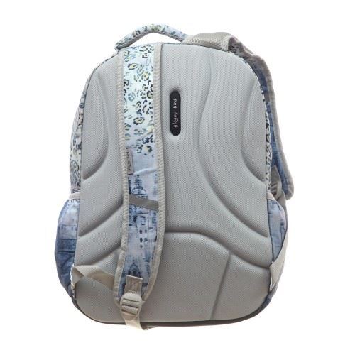 Ученическа раница с несесерче за моливи Glossy Bird 8