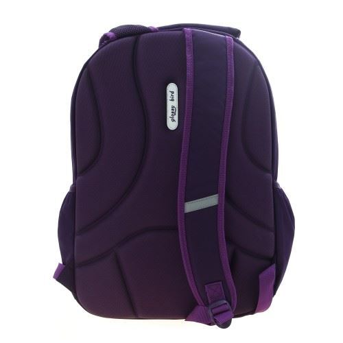 Ученическа раница с несесер Glossy Bird един цвят 3