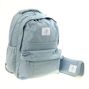 Ученическа раница с несесер Glossy Bird един цвят 9