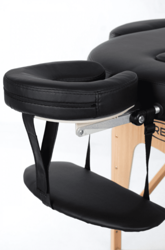 Масажна кушетка RESTPRO® VIP OVAL 2- черен