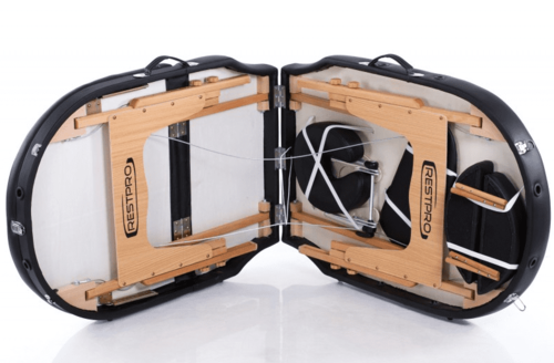 Масажна кушетка RESTPRO® VIP OVAL 3- черен