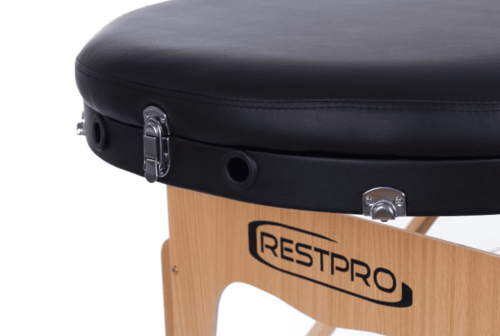 Масажна кушетка RESTPRO® VIP OVAL 3- черен