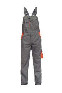 Работен летен полугащеризон B-Wolf сив