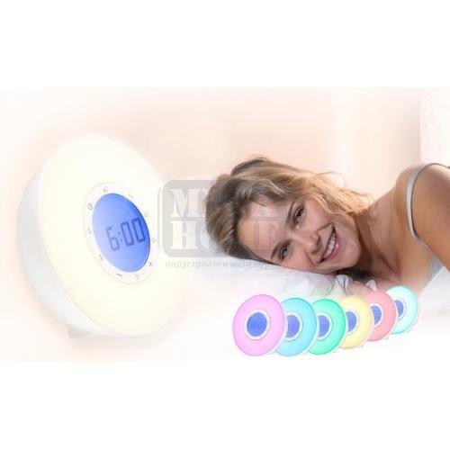 Будилник със светлина WAKE-UP LIGHT Lanaform