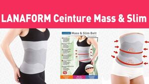 Отслабващ колан MASS & SLIM BELT Lanaform Отслабващ колан MASS & SLIM BELT Lanaform