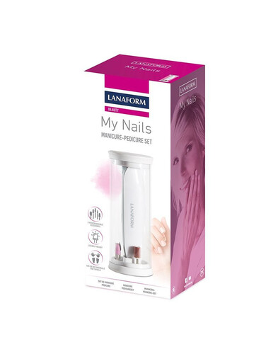 Комплект за маникюр и педикюр My Nails 5 в 1 Lanaform