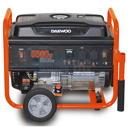 Бензинов монофазен генератор 6500 W DAEWOO GD 7000 Е