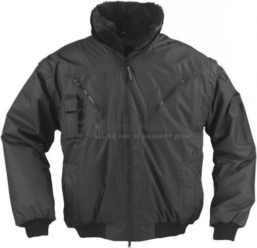 Яке работно зимно Coverguard черно L