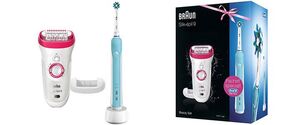 Епилатор Braun SE9-521 LEGS с четка за зъби ORAL B Епилатор Braun SE9-521 LEGS с четка за зъби ORAL B
