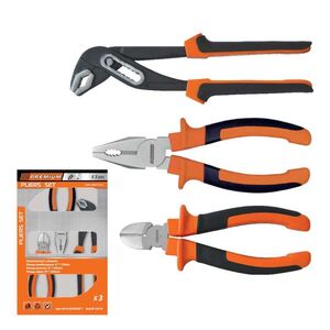 Клещи 3бр. комплект с гарга Premiumtools Клещи 3бр. комплект с гарга Premiumtools