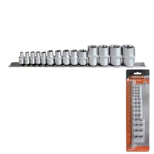 Вложки 14 бр.комплект E-TORX Premiumtools Вложки 14 бр.комплект E-TORX Premiumtools