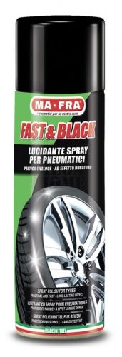 Възстановяваща вакса за гуми и пластмасова повърхност Fast&Black