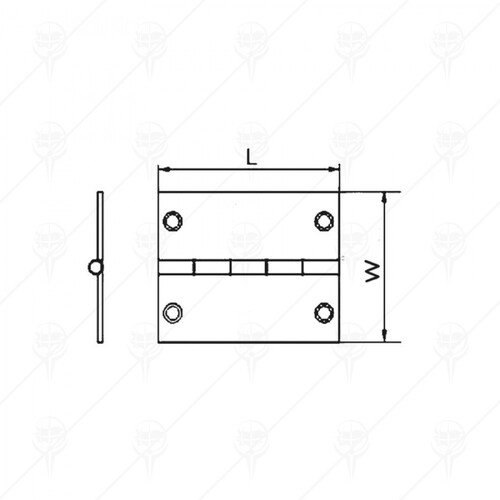 Панта клавир 5005 25*21/120бр. Valvnos