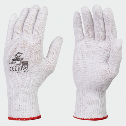 Памучни ръкавици B-wolf BLEACH