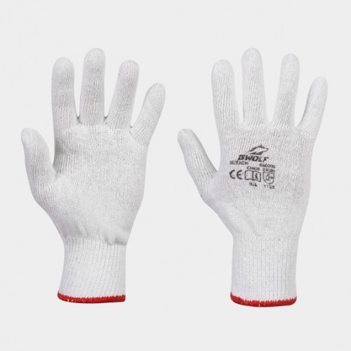 Памучни ръкавици B-wolf BLEACH