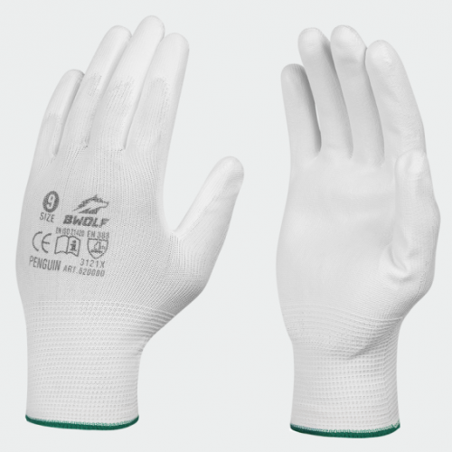 Работни ръкавици B-wolf Penguin потопени в полиуретан