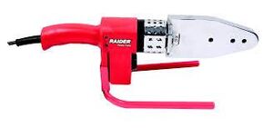 Поялник за PP тръби Raider RD-PW02 1000W 6 глави ø20-63mm Поялник за PP тръби Raider RD-PW02 1000W 6 глави ø20-63mm