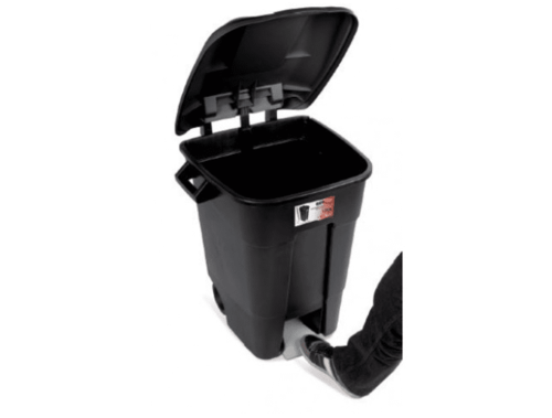 Kош за боклук с педал и колела 120 L