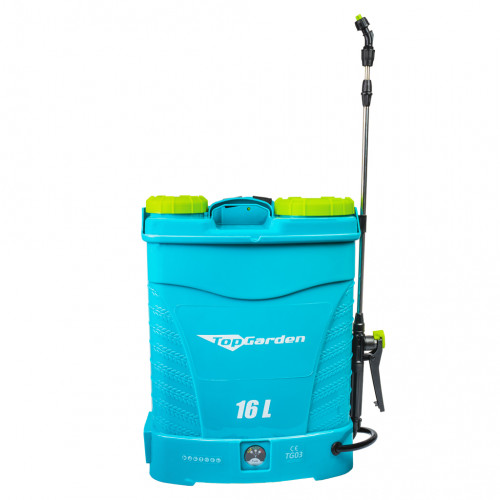 Пръскачка с батерия 12V/8AH 16л Top Garden