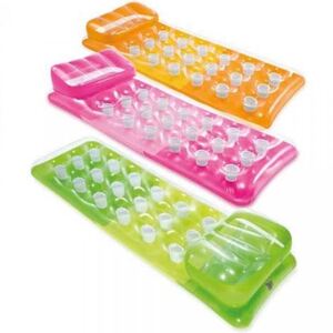 Надуваем дюшек 18 Pocket Fashion Mats 1,88 x 71 см Intex Надуваем дюшек 18 Pocket Fashion Mats 1,88 x 71 см Intex