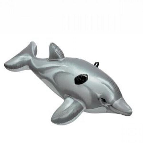 Надуваем делфин Lil`Dolphin Ride-on Intex