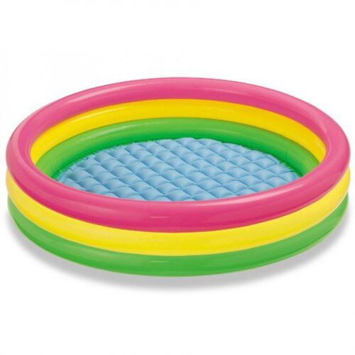Надуваем детски басейн Intex 86 х 25 см