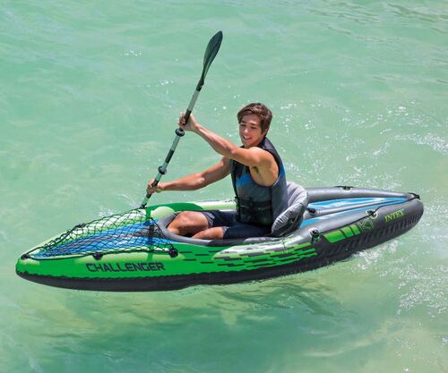 Надуваем каяк единичен INTEX Challenger K1