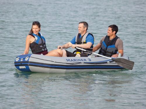 Надуваема лодка комплект INTEX Mariner 3 68373NP