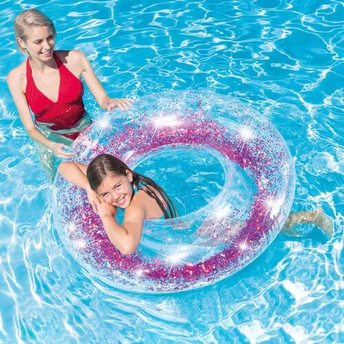 Надуваем пояс с брокат Intex 119 см