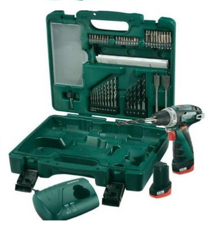 Акумулаторен винтоверт Metabo POWERMAXX BS BASIC SET- 10.8V