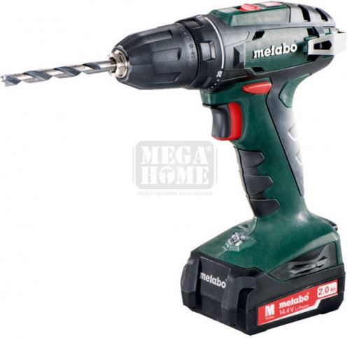 Акумулаторен винтоверт Metabo BS 18 2x2.0AH 10mm-18V/ 48Nm